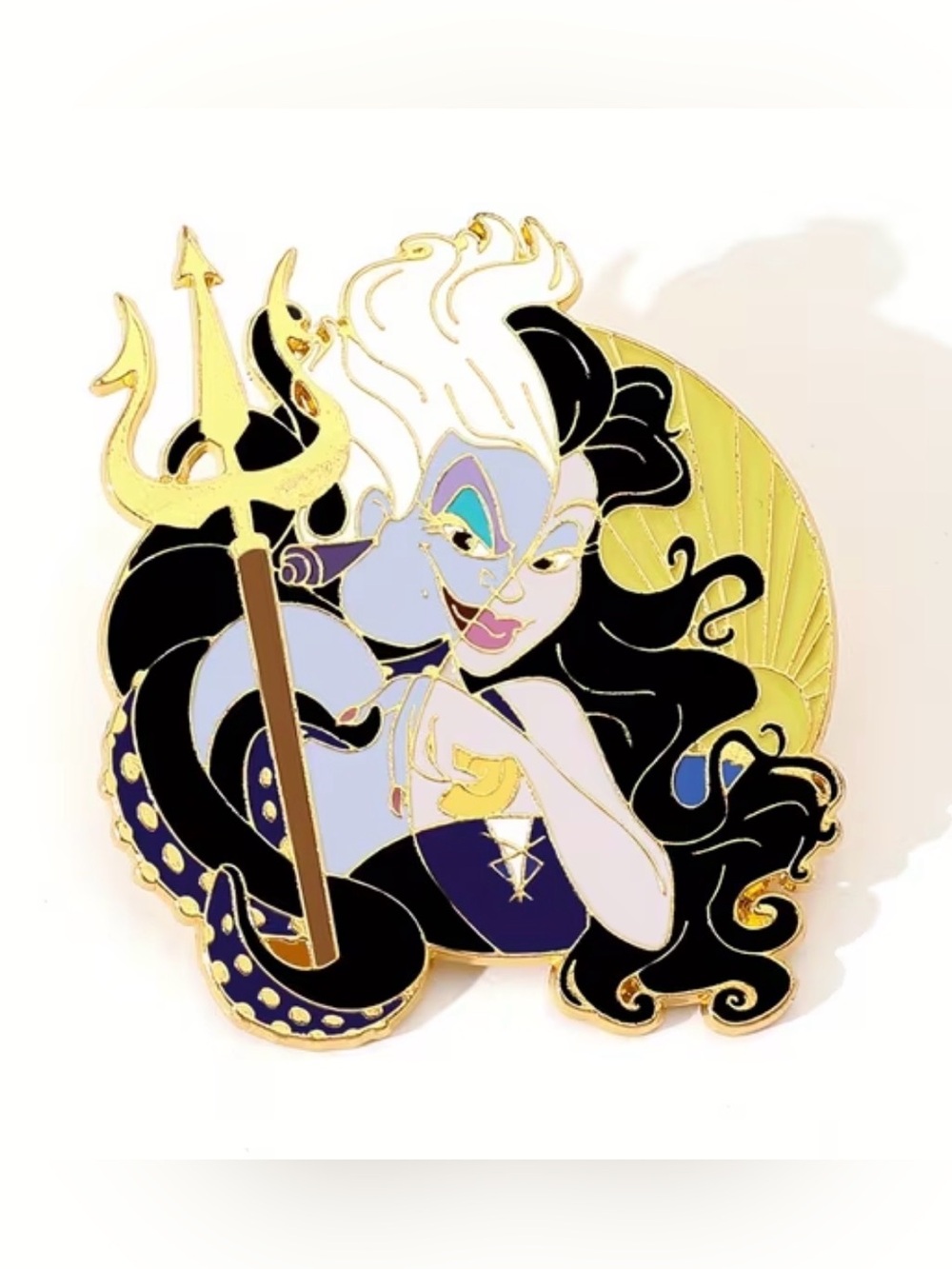 NWT-Ursula/Vanessa Villains Metal Brooch Pin (Style A)